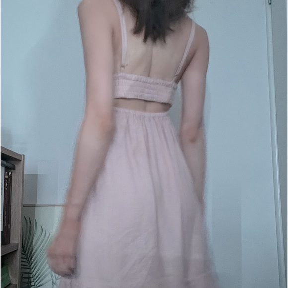 French connection - linen dress - size 6 - Picture 3 of 4